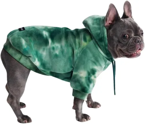 Miniatura 11 de Spark Paws Sudadera con capucha para perro, suéter de primera calidad para perros pequeños, medianos y grandes Trajes cálidos para bulldogs