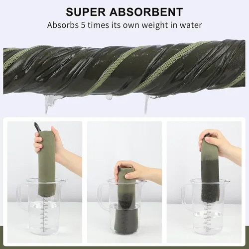 Miniatura 4 de Toalla de microfibra Rainleaf perfecta para viajes y gimnasio y camping. Secado rápido - Super absorbente - Ultra compacta - Liviana. Adecuada