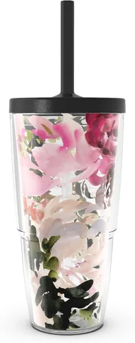 Miniatura 18 de Tervis Kelly Ventura - Colección Floral hecha en Estados Unidos Vaso aislado de doble pared para viajes mantiene las bebidas frías y calientes, 24