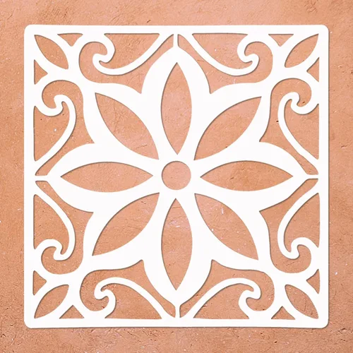 Miniatura 7 de Plantillas de concreto reutilizables mexicanas para pintar pisos, azulejos, pasarela, patio, porche, piso de concreto, paquete de 4