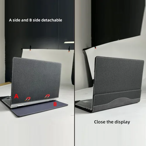 Miniatura 9 de Funda para laptop para Yoga 7i 16 pulgadas 2023 Yoga 7 16IRL8 /16IAH7/16IAP7 /16AHP9/16IM9 2-en-1 15z-ds100/15-cn/15-dr1007TX/15-cp0053cl Gris