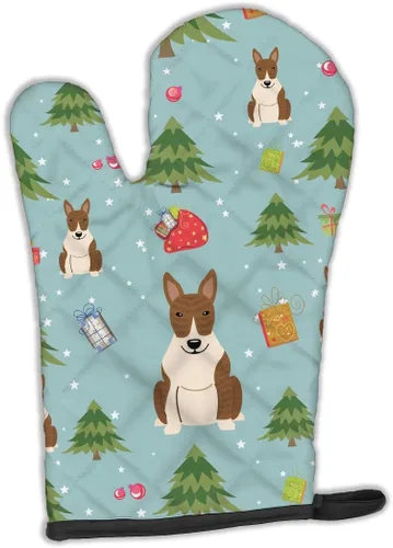 Miniatura 164 de Caroline's Treasures BB2732OVMT Dog House Collection Border Collie - Guante de horno grueso resistente al calor para sartenes calientes y horno