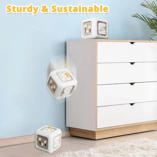 Miniatura 4 de SOCBTNSO Juguete de cubo ocupado para niño de 1 año, juguetes Montessori para niños de 1 año en adelante, juguetes de viaje para niños pequeños de 1