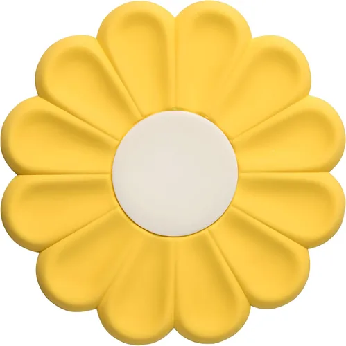 Miniatura 10 de Salvamanteles Daisy para ollas y platos calientes, 6.7 pulgadas, redondos, flexibles, de silicona, soportes calientes, posavasos antideslizantes
