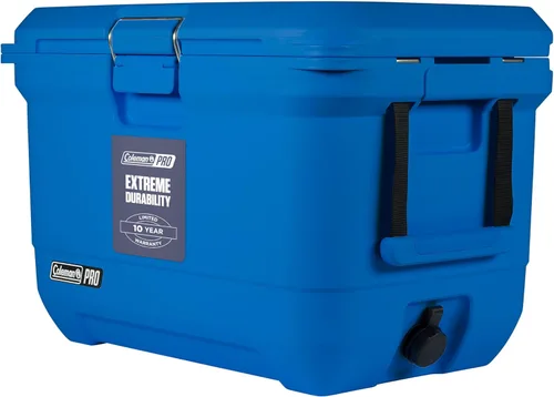 Miniatura 15 de Coleman Pro Enfriador Rígido Premium Ultraligero de Servicio Pesado de 25 cuartos, Aislamiento Extra Grueso Mantiene el Hielo hasta 3 Días, Neptuno