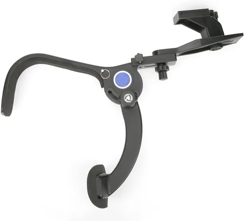 Miniatura 9 de Soporte de hombro para cámara DSLR, estabilizador de amortiguador negro para fotografía de video profesional, mango de agarre cómodo con sistema