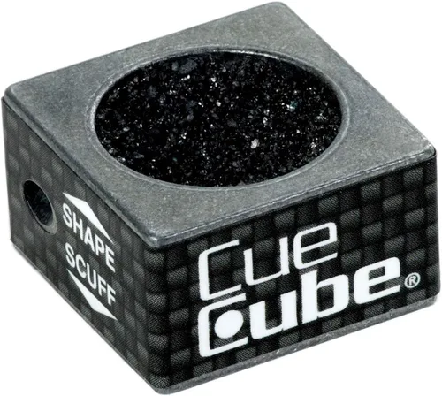 Miniatura 6 de Herramienta para punta de taco de billar 2 en 1, moldeador, scuffer, radio de níquel o centavo, elige tu color Negro