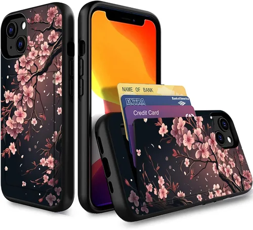 Miniatura 129 de Funda para iPhone Air, funda tipo cartera con ranura para tarjeta oculta, a prueba de golpes, TPU y PC, funda protectora de doble capa para iPhone