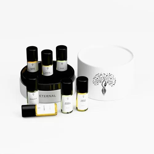 Miniatura 16 de Eternal perfume oils Set de regalo de 6 piezas exquisitas fragancias inspiradas en fragancias icónicas perfumes de larga duración para mujeres