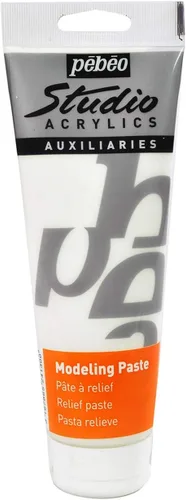 Miniatura 3 de Pebeo Studio Acrylics Auxiliaries, pasta de modelado, 3.4 fl oz