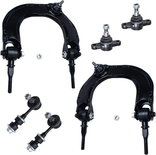 Miniatura 152 de Detroit Axle - Kit de extremo delantero para Chrysler 300 Dodge Charge Challenger 2011-2023, 2 brazos de control inferiores traseros 2 rótulas