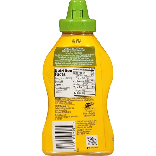 Miniatura 2 de French's True Organics - Mostaza amarilla clásica, 12 onzas
