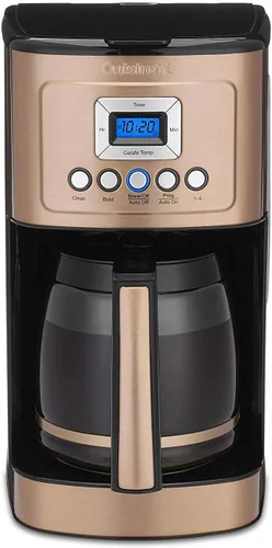 Miniatura 10 de Cuisinart - Cafetera con jarra de vidrio de 14 tazas, totalmente automática para control de intensidad de preparación y ajuste de 1-4 tazas, acero