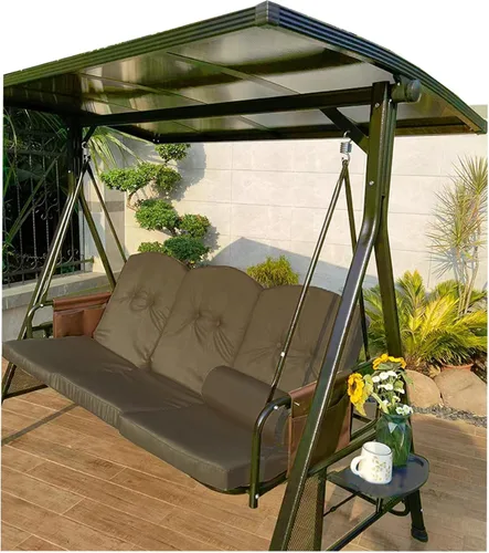 Miniatura 6 de Perchas de resortes oscilantes para porche, resortes resistentes para silla, perchas de suspensión resistentes para montaje en techo para columpios