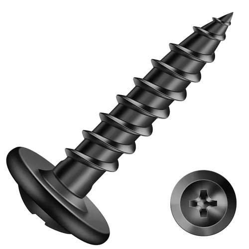 Miniatura 10 de #8 x 5/8 "Tornillo de madera 500 piezas de acero de aleación estándar hilo truss cabeza rápida autorroscante por SG TZH plata - aleación de acero