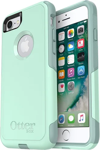 OtterBox serie Commuter de estuches para iPhone 8 y iPhone 7 (NO Plus), Empaque libre de frustración, individual