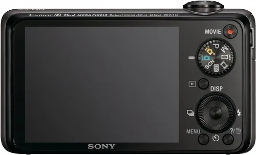 Miniatura 4 de Sony DSC-WX10 Cyber-Shot 16.2 MP Exmor R CMOS Cámara fotográfica digital con zoom óptico gran angular 7x lente G y video Full HD 1080/60i (negro)