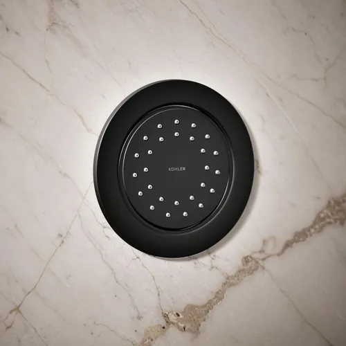 Kohler 77119-BL WaterTile Round Round 27-Nozzle 1.0 gpm spray corporal con tecnología de inducción de aire Katalyst