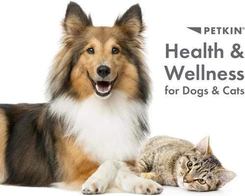 Miniatura 7 de Petkin Toallitas dentales para perros y gatos, 50 toallitas para dedos, sin cordones, ajuste cómodo, tela de microcerdas, limpia dientes, encías