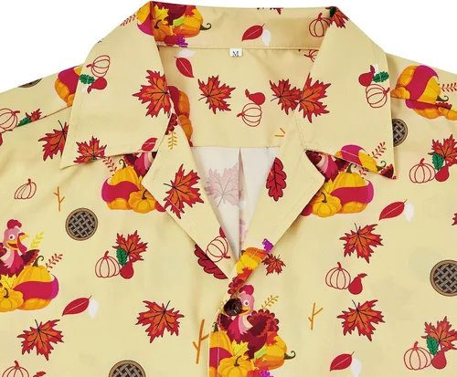 Miniatura 93 de Camisa hawaiana para hombre, con estampado floral, cómoda, con botones, casual, manga corta, ropa de playa para hombre