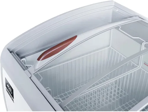 Miniatura 6 de Nexel Congelador de helado, tapa de vidrio curvada, 49"W