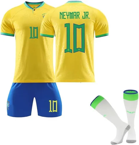 CHEYUAN Jersey de fútbol para niños, 3 piezas, conjunto NO.7 Ron_aldo Jersey de fútbol para niños, camisetas de fútbol para niños