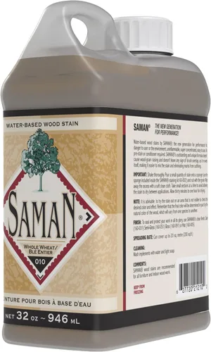 Miniatura 14 de SamaN Tinte para Madera Interior a Base de Agua - Tinte Natural para Muebles, Molduras, Paneles de Madera, Gabinetes (Forest TEW-104-12, 12 oz)