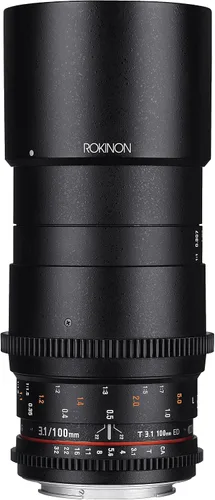 Miniatura 13 de Rokinon Cine DS 3.937 in T3.1 ED UMC Telefoto Macro Cine Lente de Marco Completo para Sony E Mount (FE) Cámaras de lente intercambiable