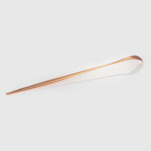 Miniatura 4 de Cuchara de barra de cobre - Cuchara coctelera de 10 pulgadas, forjada a mano