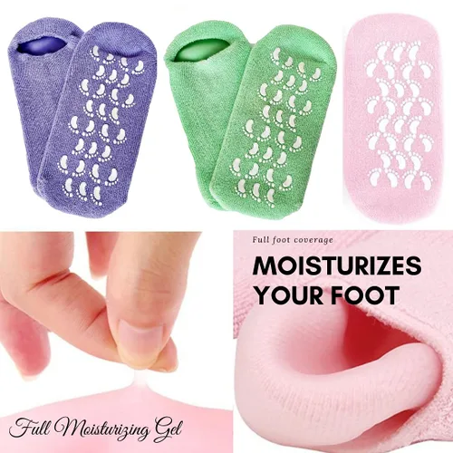 Miniatura 4 de RUCCI Botines de gel hidratantes, colores surtidos (rosa/verde/púrpura), 2