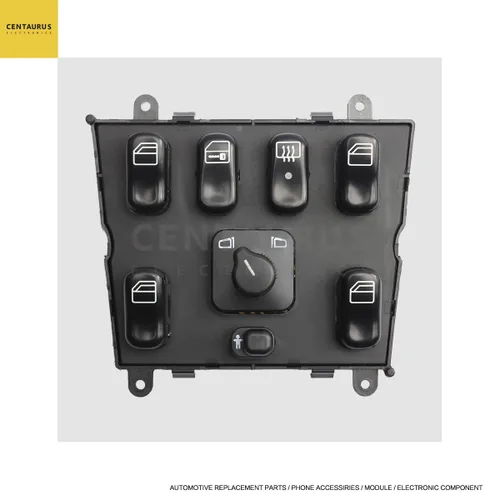 Miniatura 4 de CENTAURUS 1638206610 - Interruptor de control principal de ventana eléctrica de repuesto para ML320 1998-2003, ML430 1999-2001, ML500 2002-2003