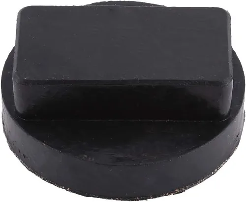 Miniatura 2 de Cojines de goma negros de Jack del coche, soporte que eleva el punto del umbral del cojín del adaptador de la herramienta que lleva el adaptador