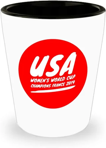 Copa del Campeonato Mundial de Equipo de Fútbol Femenino de Estados Unidos, vaso de tequila de chupito, vaso de tequila