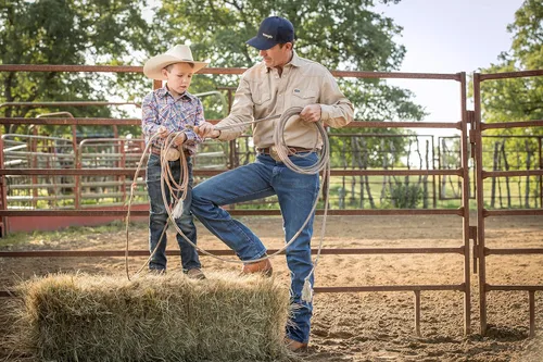 Miniatura 6 de Wrangler Vaqueros de corte vaquero de alta calidad para hombre que absorbe la comodidad