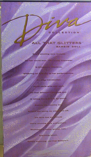 Miniatura 2 de Barbie Colección Diva All That Glitters Sublime Diva Edición Coleccionista Muñeca (2002)