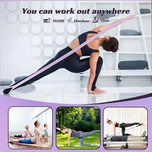 Miniatura 3 de Resistance Bands, Figure 8 Fitness Resistance Bands with Handles, arm Bands for Workout