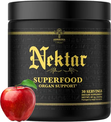 Miniatura 9 de Ambrosia Nektar - Superalimento en polvo Suplemento diario de apoyo de órganos Alternativa a polvos verdes 13 superalimentos para energía