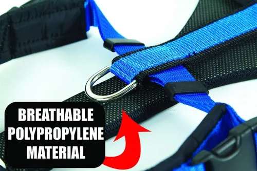 Miniatura 6 de Neewa Arnés para correr para perro, arnés de senderismo para perros (S, negro), arnés reflectante para perro, arnés de mushing para perro, arnés