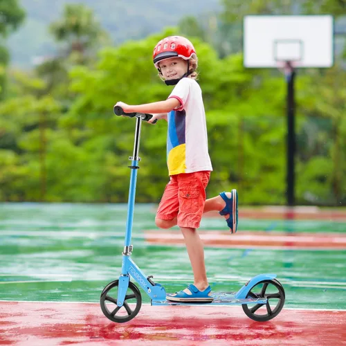 Miniatura 8 de Kick Scooter for Ages 6+, Kids, Teens & Adults. Max Load 240 LBS. 8IN Big Wheels for Kids, Teens & Adults, 3 Adjustable Levels