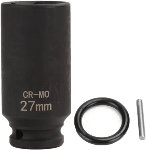 Miniatura 13 de FLZOSPER Toma de impacto de 6 puntos de 1/2 pulgada x 0.394 in de profundidad, 42 CR-MO