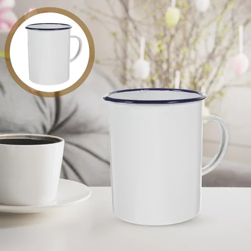 Miniatura 9 de Yardwe Tazas Taza de cerveza de metal Taza de bebida de metal Taza de café de camping Taza de té de jugo Taza de café Senderismo Taza de café