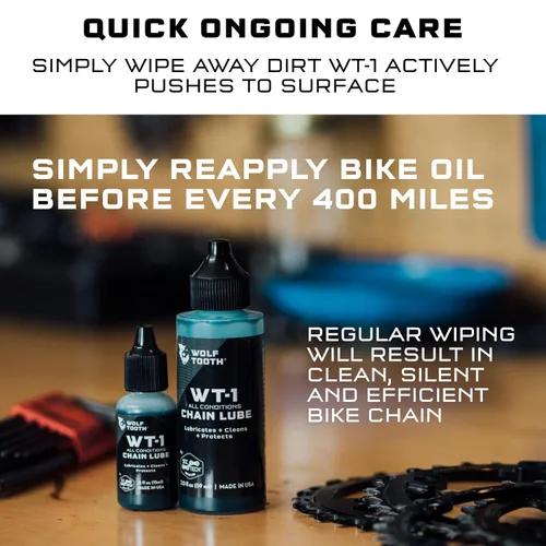 Miniatura 6 de Wolf Tooth Lubricante de cadena WT-1 2 oz bike-oils
