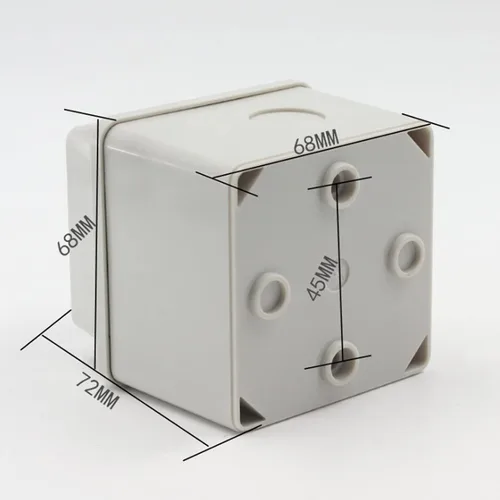 Miniatura 2 de Interruptor selector de cambio universal, con caja impermeable, 3 posiciones 12 terminales, interruptor de transferencia de energía, generadores