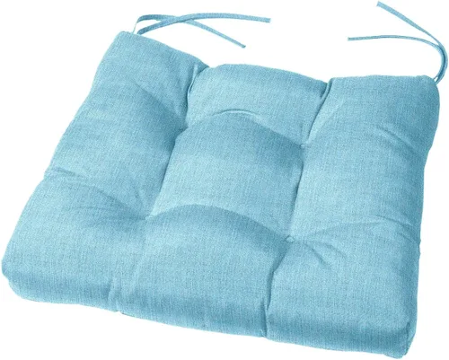 Miniatura 38 de Cojín para silla Sunbrella de 18 x 18 x 4 pulgadas (Sunbrella Peacock)