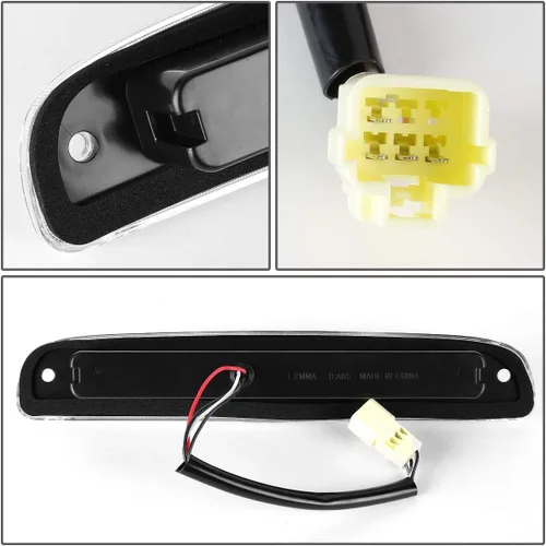 Miniatura 4 de DNA MOTORING 3BL-DKT07-LED-BK - Tercera luz de freno LED de montaje alto con carcasa negra [compatible con Dodge Dakota 97-07]