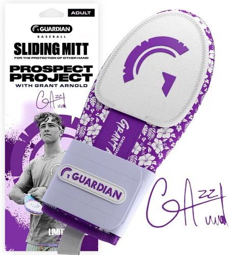 Miniatura 16 de Guante deslizante Guardian Baseball - Tallas para jóvenes y adultos - Guante deslizante para béisbol - Correa de compresión elástica