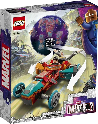 LEGO Marvel Tony Stark's Sakaarian Iron Man 76194 Kit de construcción; gran regalo para jóvenes superhéroes mayores de 8 años; nuevo 2021 (369