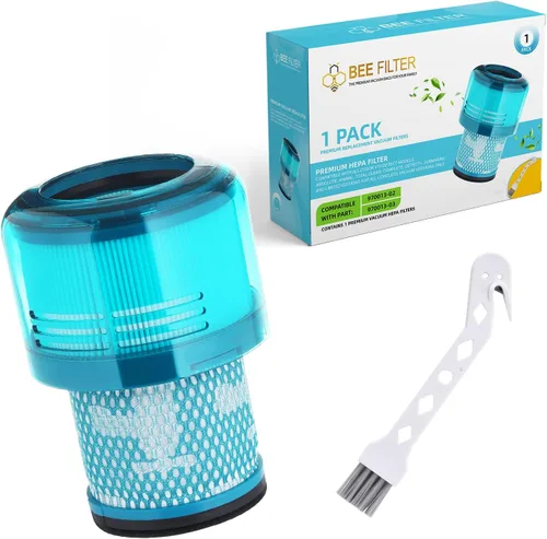 Filtro Dyson V15, paquete de 1 unidad Filtro de repuesto True HEPA premium compatible con Dyson V15 Detect, V15 Detect Absolute, V15 Submarine,