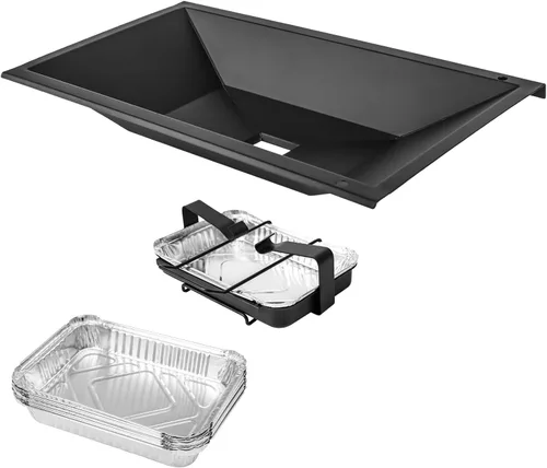 Miniatura 21 de Bandeja de goteo para parrilla Nexgrill 720-0830H para bandeja de grasa de repuesto Nexgrill Reemplazo de bandeja/caja de grasa para Nexgrill