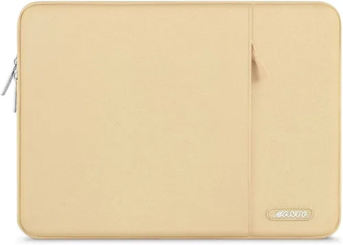 Miniatura 10 de MOSISO Funda vertical de poliéster con bolsillo para laptop de 15, 15.6 y 16 pulgadas, para computadora MacBook Pro 16 M4, M3, M2 y M1, HP, Acer